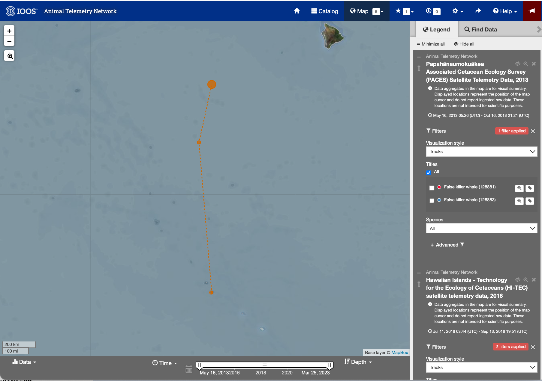 Image of the ATN portal webpage